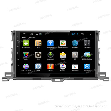 Wholesale Full Touch Navigation Device Android Indash Car Stereo Toyota Highlander 2015